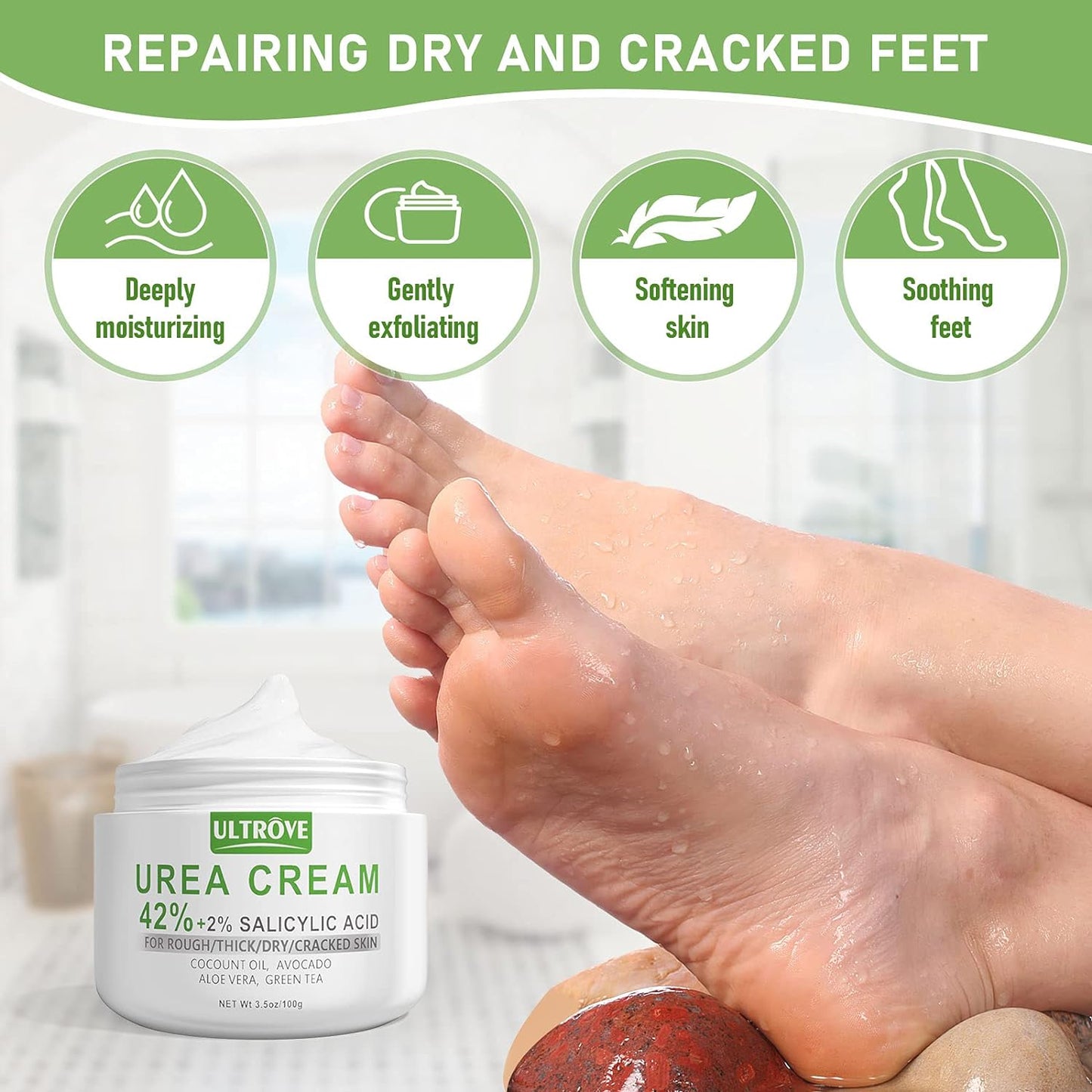 Urea 42% Cream – Intense Moisturizer & Callus Remover